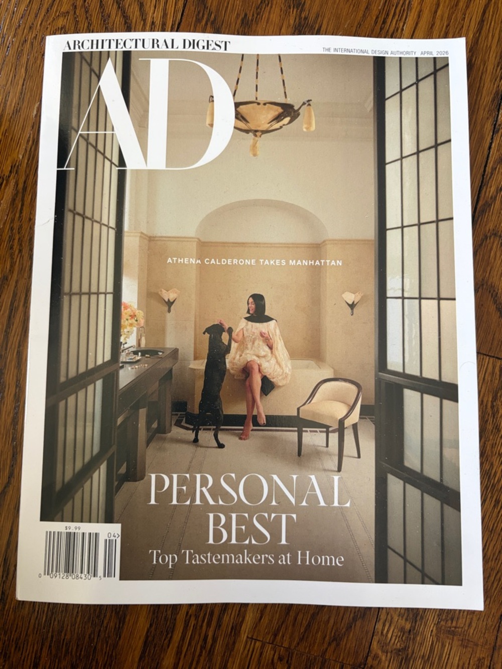 Architectural Digest Magazine - April 2026   home decor magazines book books